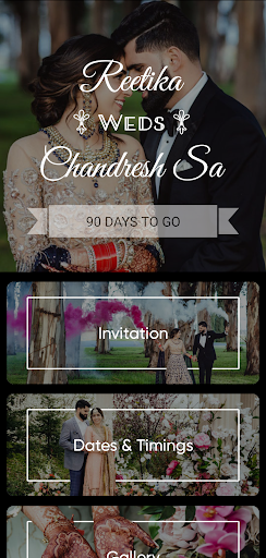 Wedding Invites Screen 2