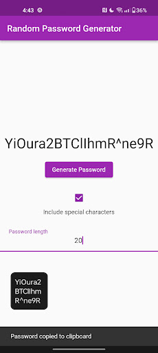 Random Password Generator 7