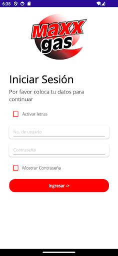 Android application Maxx Gas screenshort