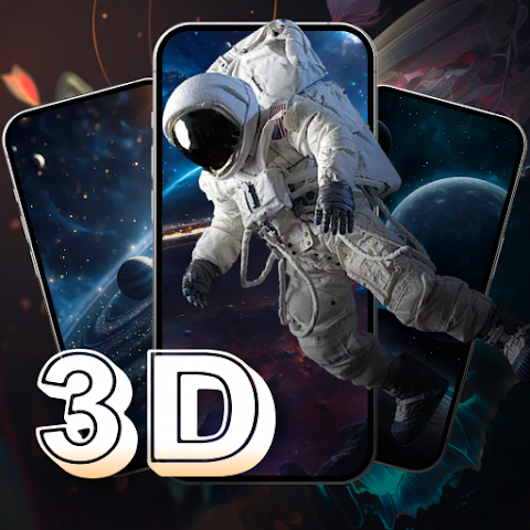 3D Wave Scapes Icon