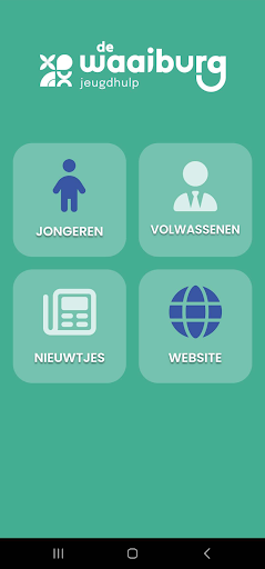 Android application De Waaiburg screenshort