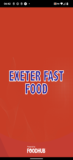 Android application Exeter Fast Food screenshort