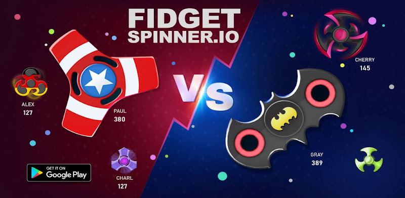Realtime Fidget Spinner Games