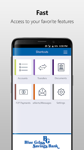 Blue Grass Savings Bank Mobile Screen 2