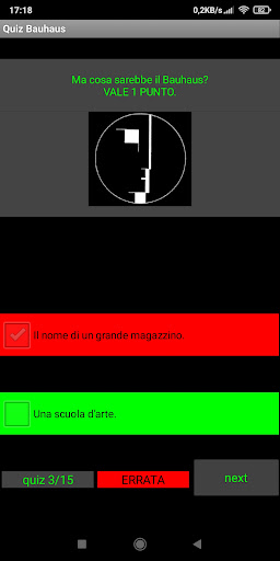 Bauhaus Quiz Arte Screen 2