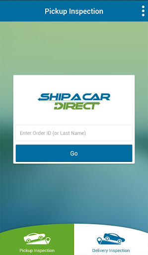 Android application ShipACarDirect screenshort
