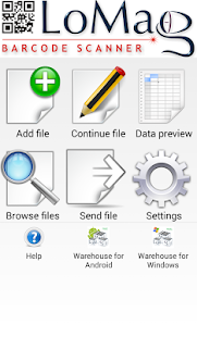 LoMag Data Scanner - Excel PRO Capture d'écran