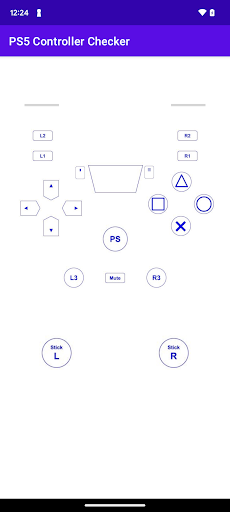 Android application PS5 Controller Checker screenshort