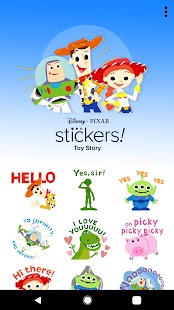 Pixar Stickers: Toy Story Screenshot
