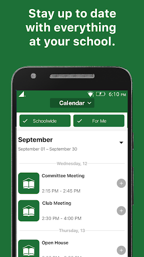 Android application Archbishop Wood High School screenshort