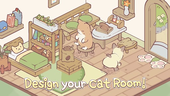 Cats & Soup - Captură de ecran a jocului cu pisici drăguțe