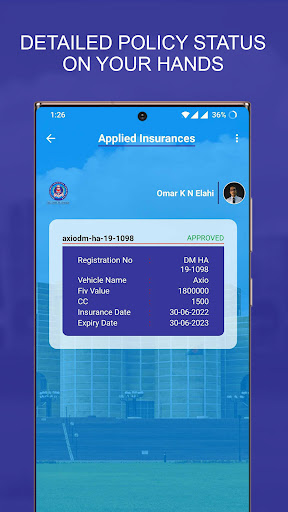 Sena Kalyan Insurance Screen 3