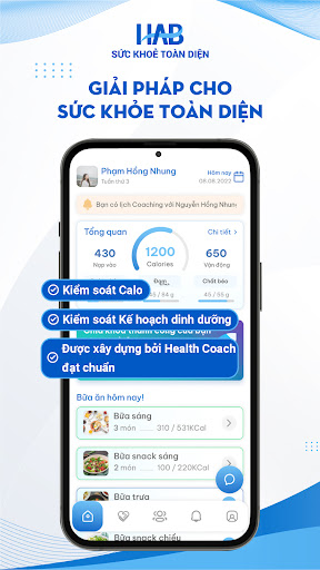 Android application HAB Sức khỏe Toàn diện screenshort