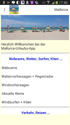 Mallorca App für den Urlaub