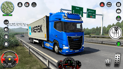 Euro Cargo Truck Driving Game Screen 2