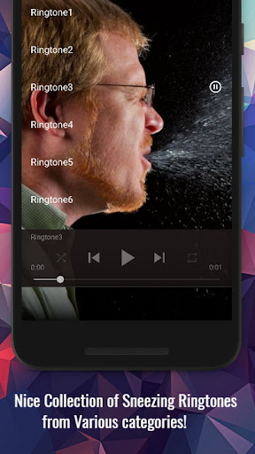 Sneezing Ringtones Screen 2