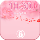 Applock Theme Pink Rose icon