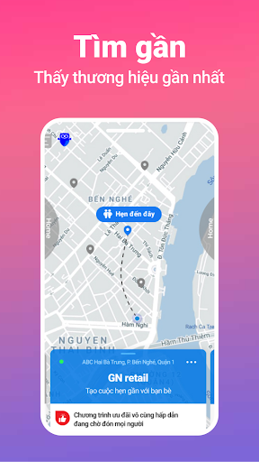 Android application gannha.com. Học-Hẹn-Việc gần screenshort