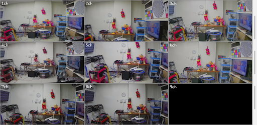 Android application BLUE CCTV screenshort