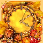 Cover Image of Herunterladen Autumn Clock HD Live Wallpaper  APK