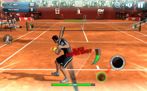 Ultimate Tennis: 3D online sports game Screenshot