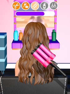 Hair Salon Makeover Girl Games