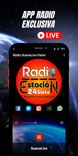 Android application Estación 24 Siete screenshort