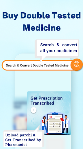 Android application SayaCare: Tested Generic Meds screenshort
