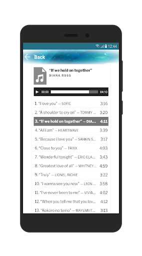 Greatest Hits Love Songs MP3 Screen 3