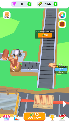 Android application Idle Chop Wood screenshort
