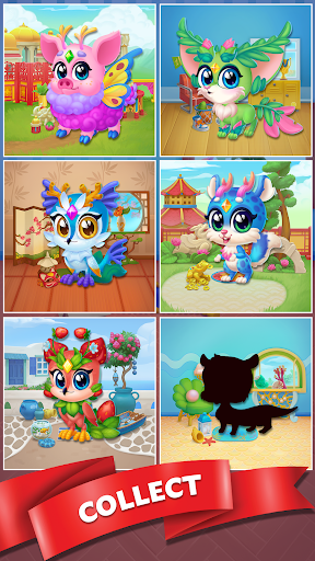 Screenshot of Magic Pets: Care & Merge