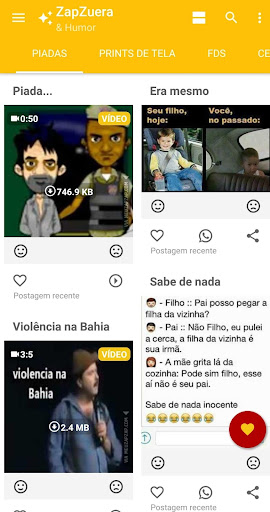Zap Zuera - Imagens e Vídeos E Screen 3