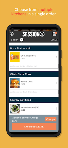 Sessions Screen 3