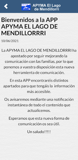 APYMA EL LAGO DE MENDILLORRI Screen 3