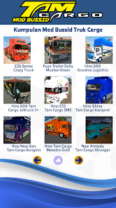 Captura 3 Mod Bussid Tam Cargo android