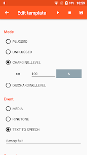 Battery Sound Notification Pro Mod Apk (Pro Features Unlocked) 3