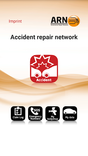 Accident repair Screen 2