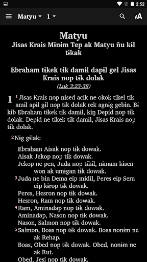 Minimib - Bible Screen 3