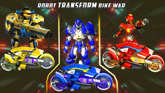 transformer robot bike