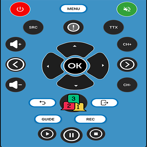 Remote control for DanSat logo