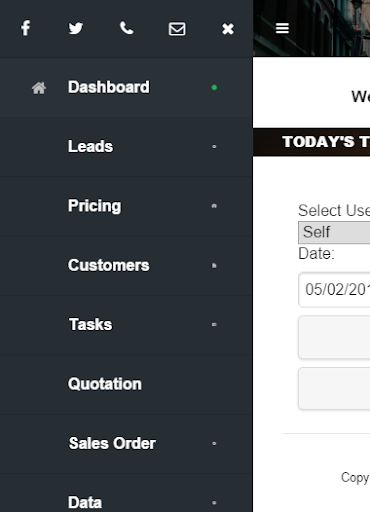 JOS CRM Screen 3