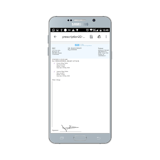 DR Prescription-AnyHealthcare Screen 2