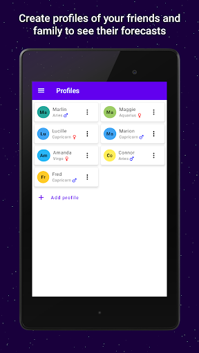 Screenshot of Horoscope