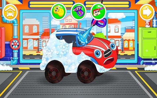 Android application Power Car Wash Simulator Game screenshort