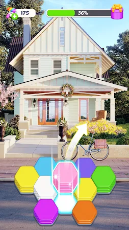 Game screenshot Hexa Rush: ASMR Home mod apk