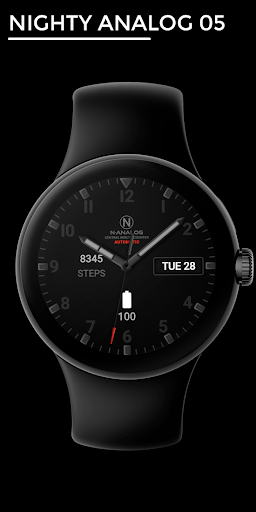 Nighty Analog 05 - watch face