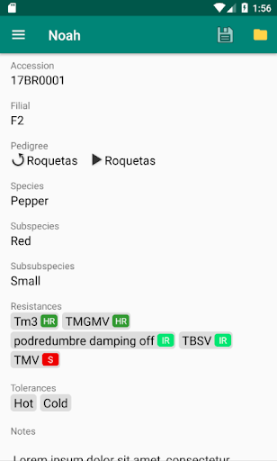 Android application Noah App screenshort