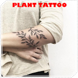 Girly Plant Tattoo Idea for Woman icon