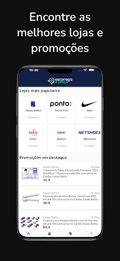 Android application Escorrega o Preço screenshort
