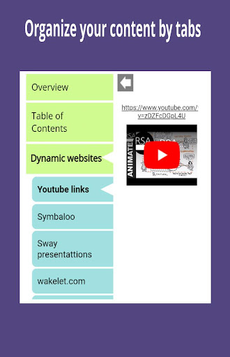 LiveBinders Screen 2